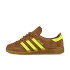 adidas München W Preloved Brown / Solar Yellow / Gum 5 Low Top Sneakers JS3996 | Overkill