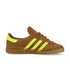 adidas München W Preloved Brown / Solar Yellow / Gum 5 Low Top Sneakers JS3996 Silhouette | Overkill