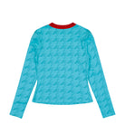 adidas Footie AOP Longsleeve Blue Glow Longsleeve JW0271 Close-up | Overkill
