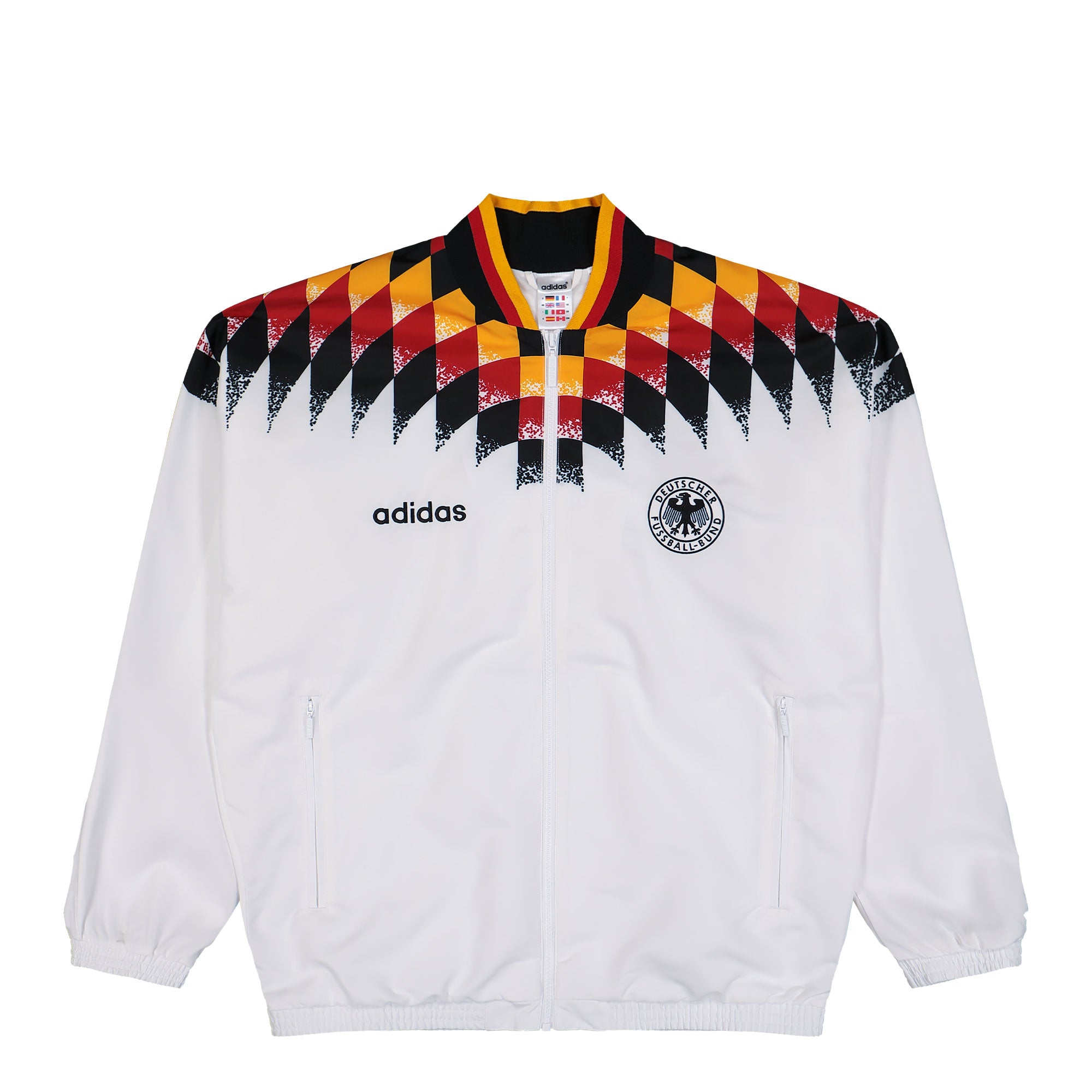 adidas  DFB Germany Track Top 94 White Track Jackets JW8809 | Overkill
