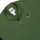 adidas Equipment Half Zip Sweater Focus Olive / Black Sweatshirts JX1464 Detailfoto | Overkill