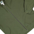 adidas Equipment Hoodie Focus Olive Full-Zip Hoodie JX1572 Detail View 1 | Overkill