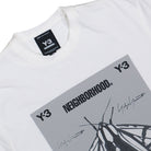 Neighborhood x Y-3 GFX Tee Core White T-Shirts JX7437 Detailfoto | Overkill