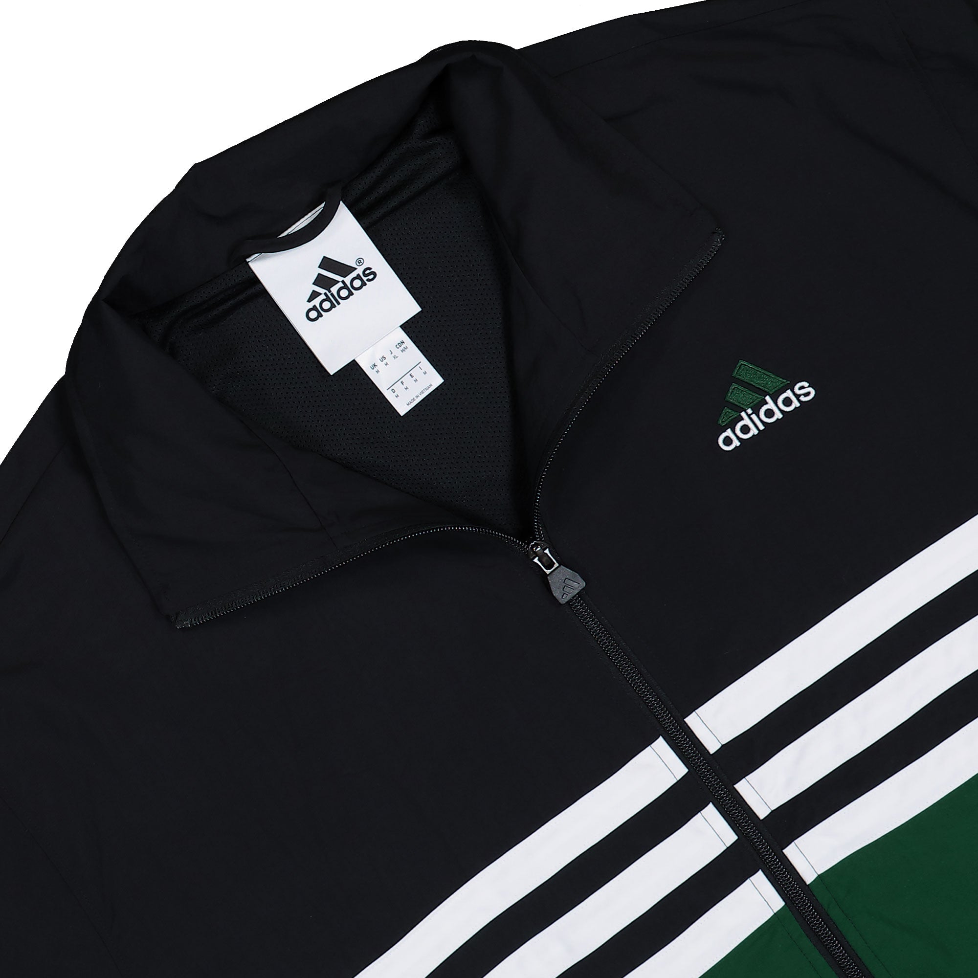 adidas Archive Track Top Black / Collegiate Green Track Jackets JY2776 Detailfoto | Overkill
