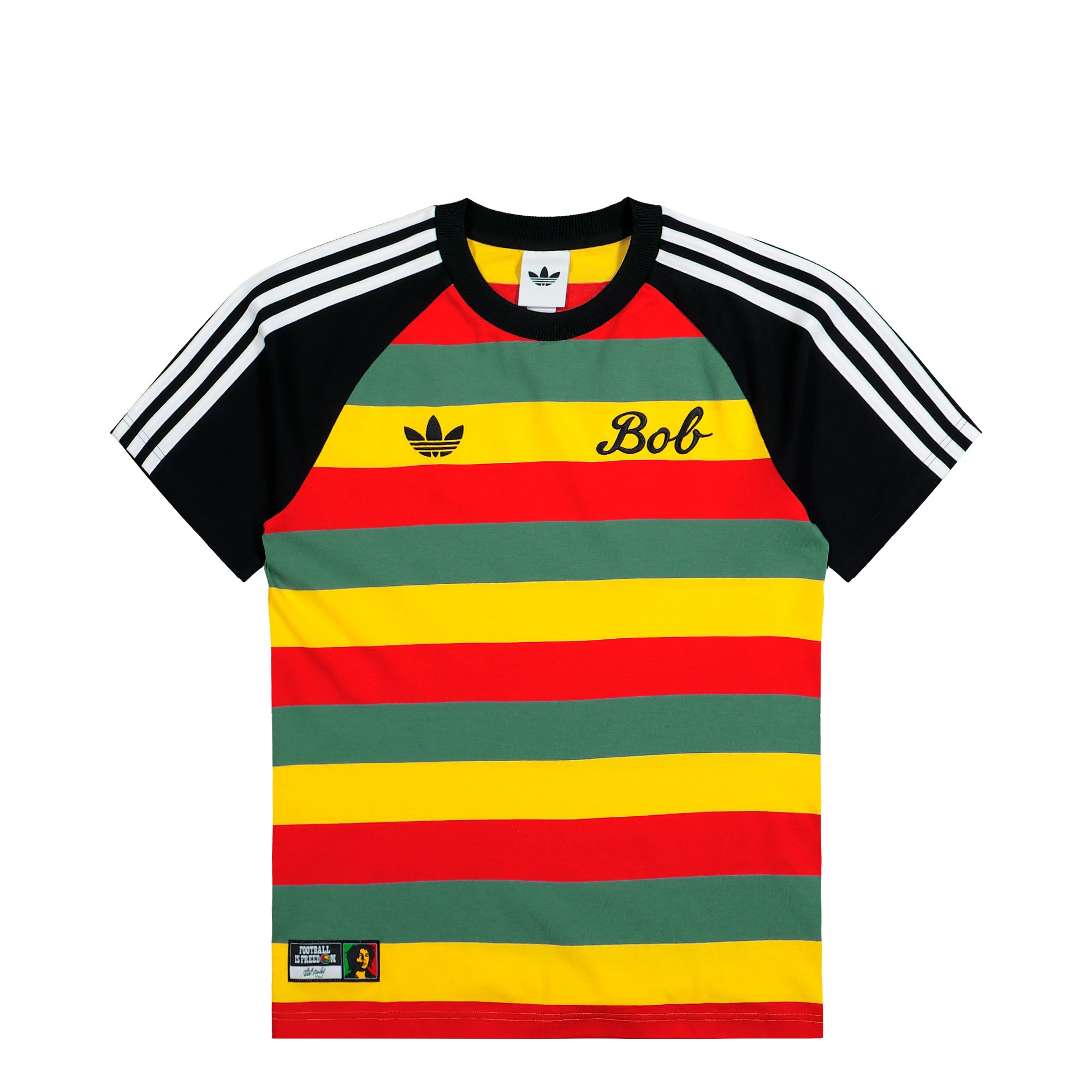 adidas Bob Marley OG Tee Multicolor T-Shirts JY5212 | Overkill
