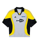 Brain Dead x adidas FB Jersey Silver Metallic T-Shirt JY7960 | Overkill
