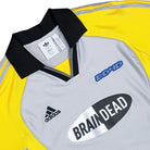 Brain Dead x adidas FB Jersey Silver Metallic T-Shirt JY7960 Detail View 1 | Overkill
