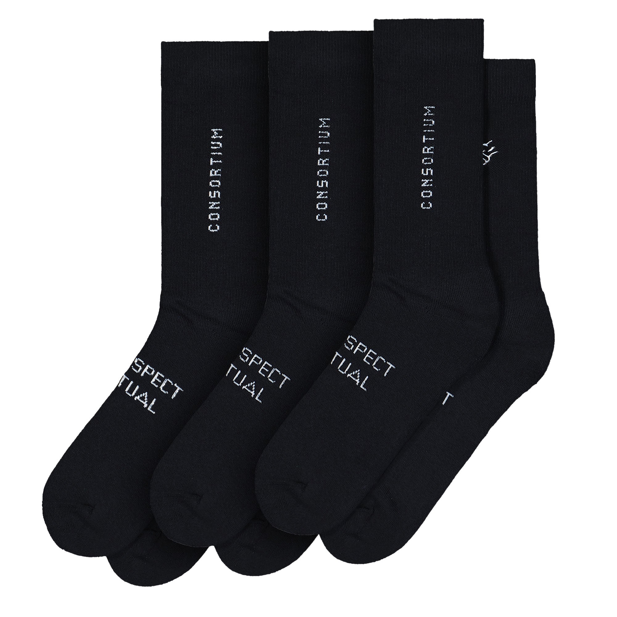 adidas Consortium 3 Pack Socks Black Socks JY8312 | Overkill
