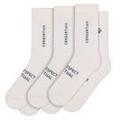 adidas Consortium 3 Pack Socks Chalk White Socks JY8313 | Overkill
