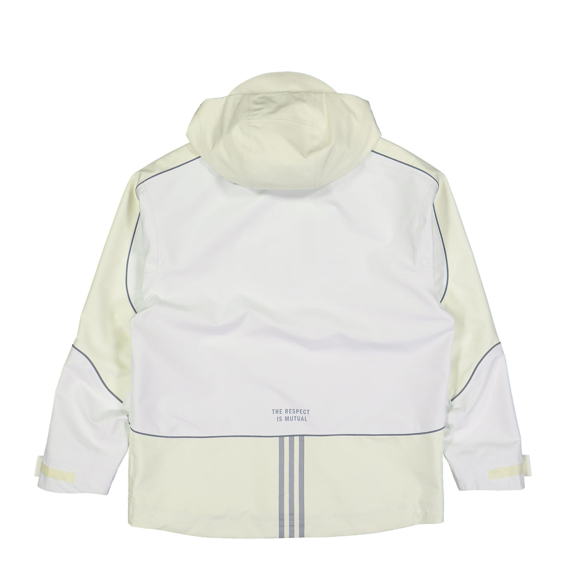 adidas Consortium Shell Jacket Chalk White Jackets JY8321 Close-up | Overkill
