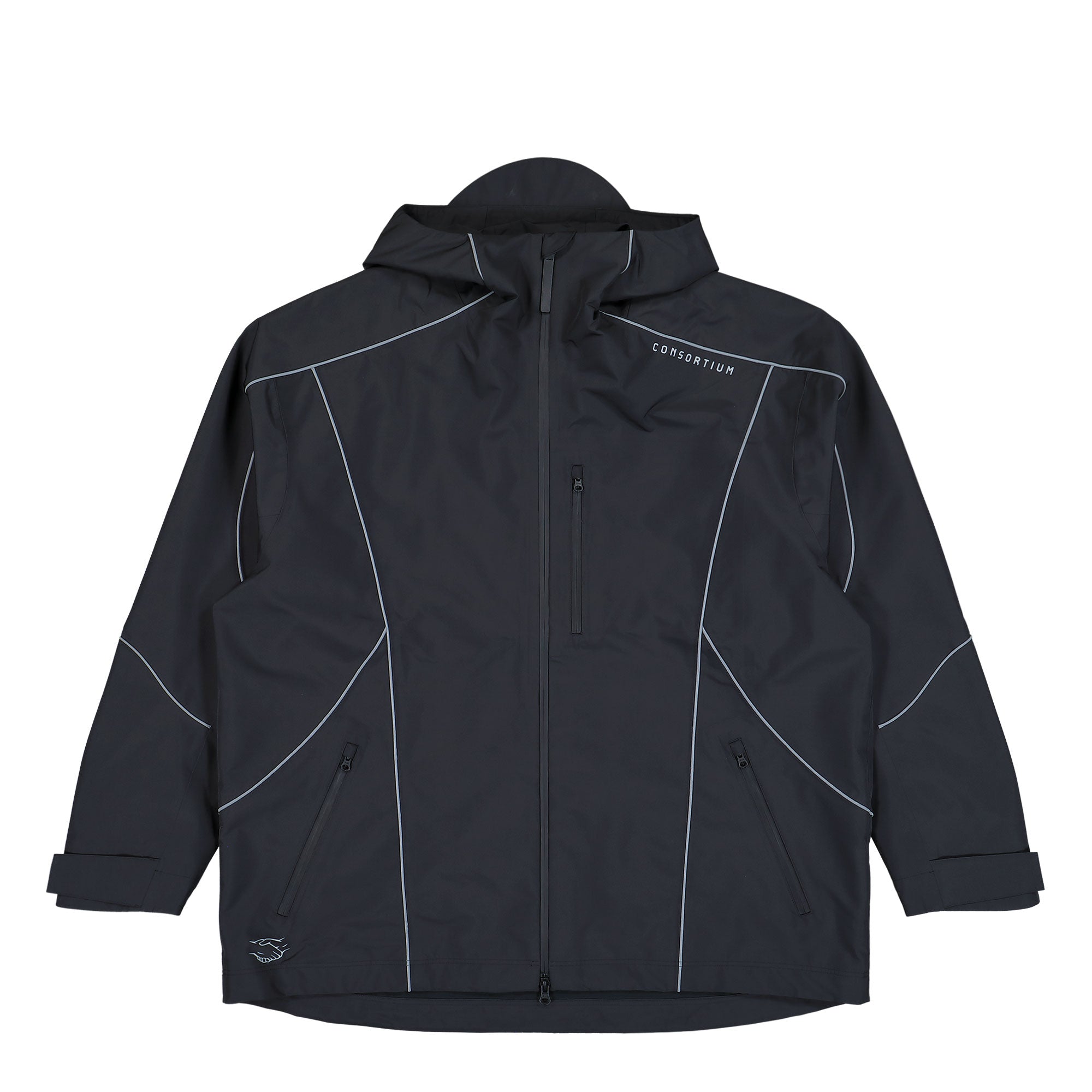 adidas Consortium Shell Jacket Black Jackets JZ0797 | Overkill
