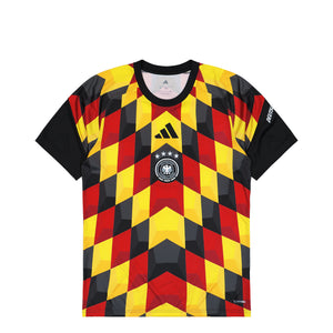 adidas DFB Germany Home Pre Match Jersey 26 Black / Team Yellow T-Shirts JZ4577 | Overkill
