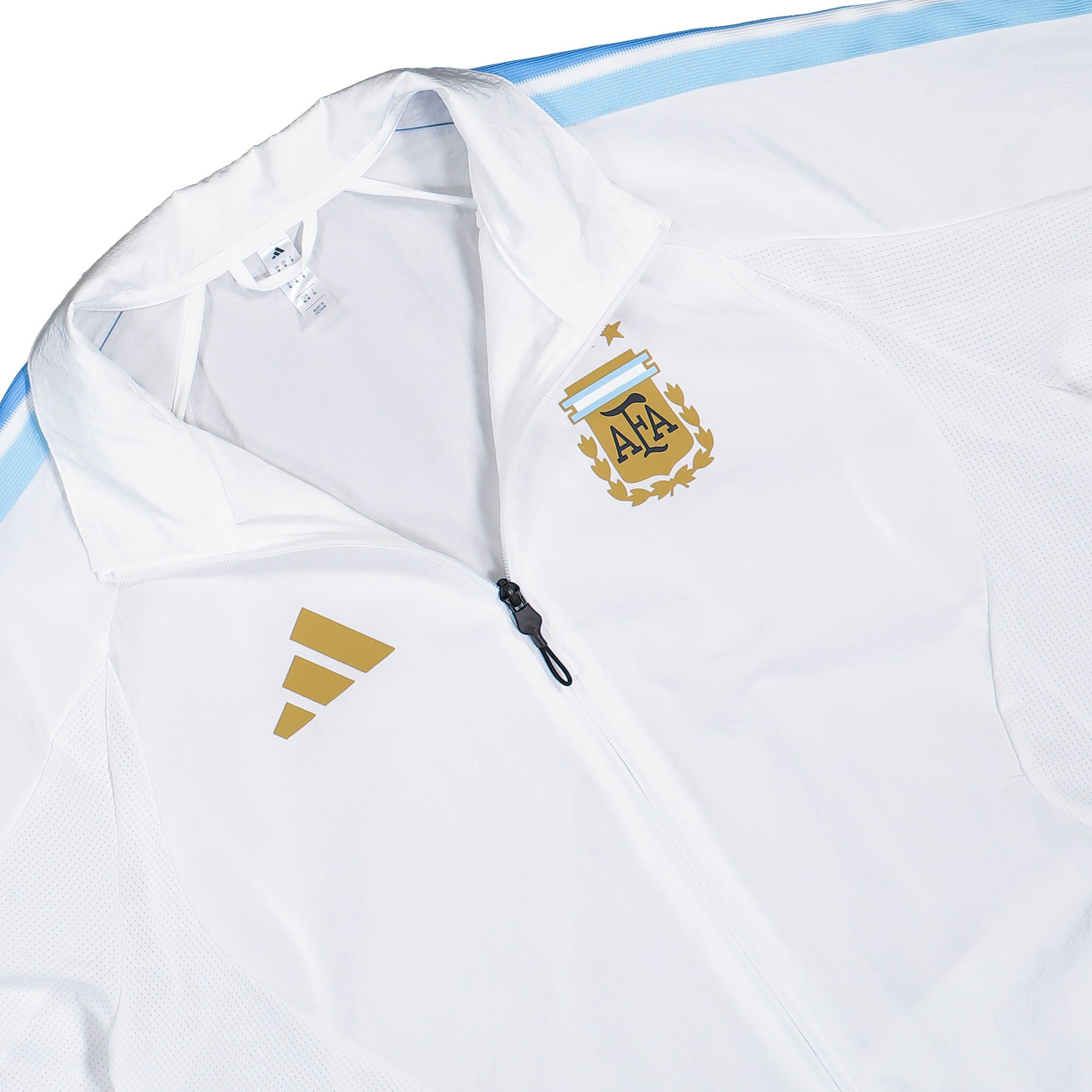 adidas AFA Argentina Home Anthem Jacket 26 White Track Jackets JZ6285 Detailfoto | Overkill
