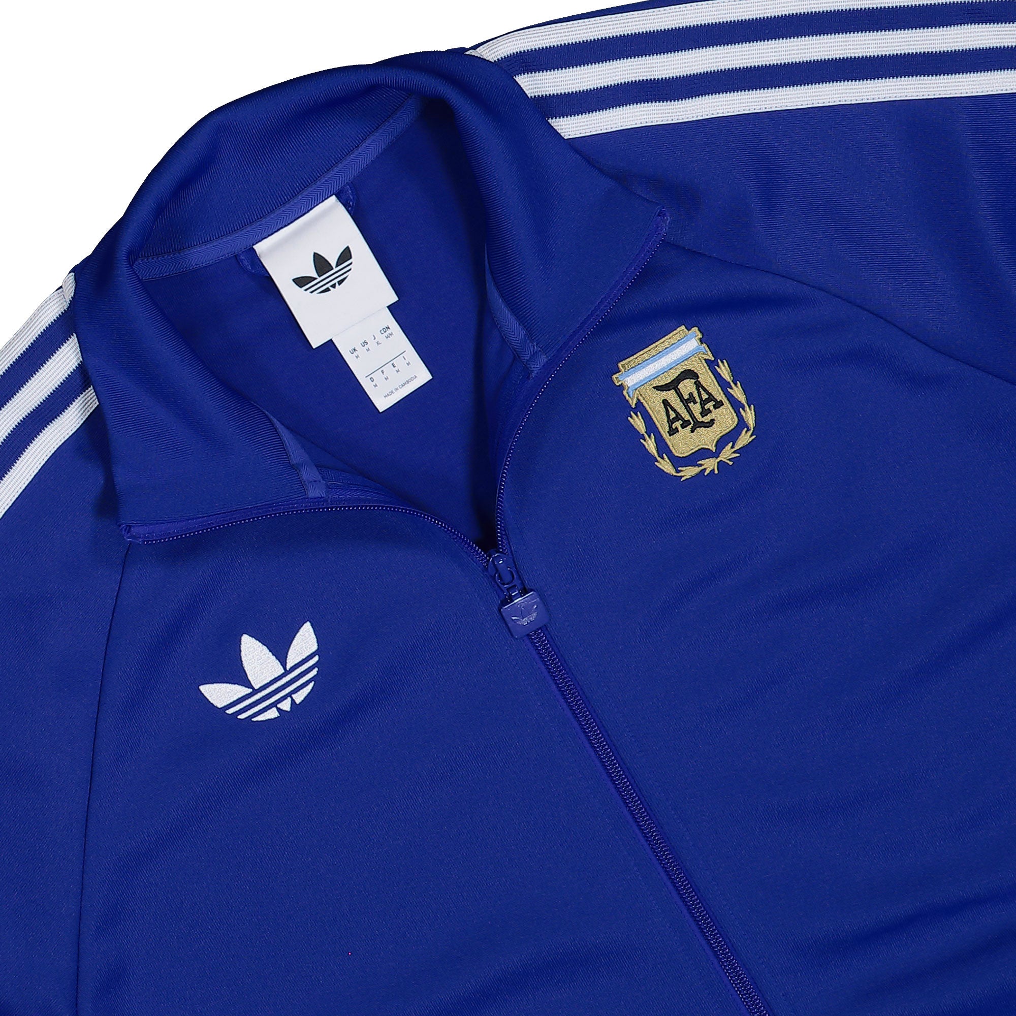 adidas AFA Argentina OG Track Top Lucid Blue Track Jacket JZ6305 Detailfoto | Overkill
