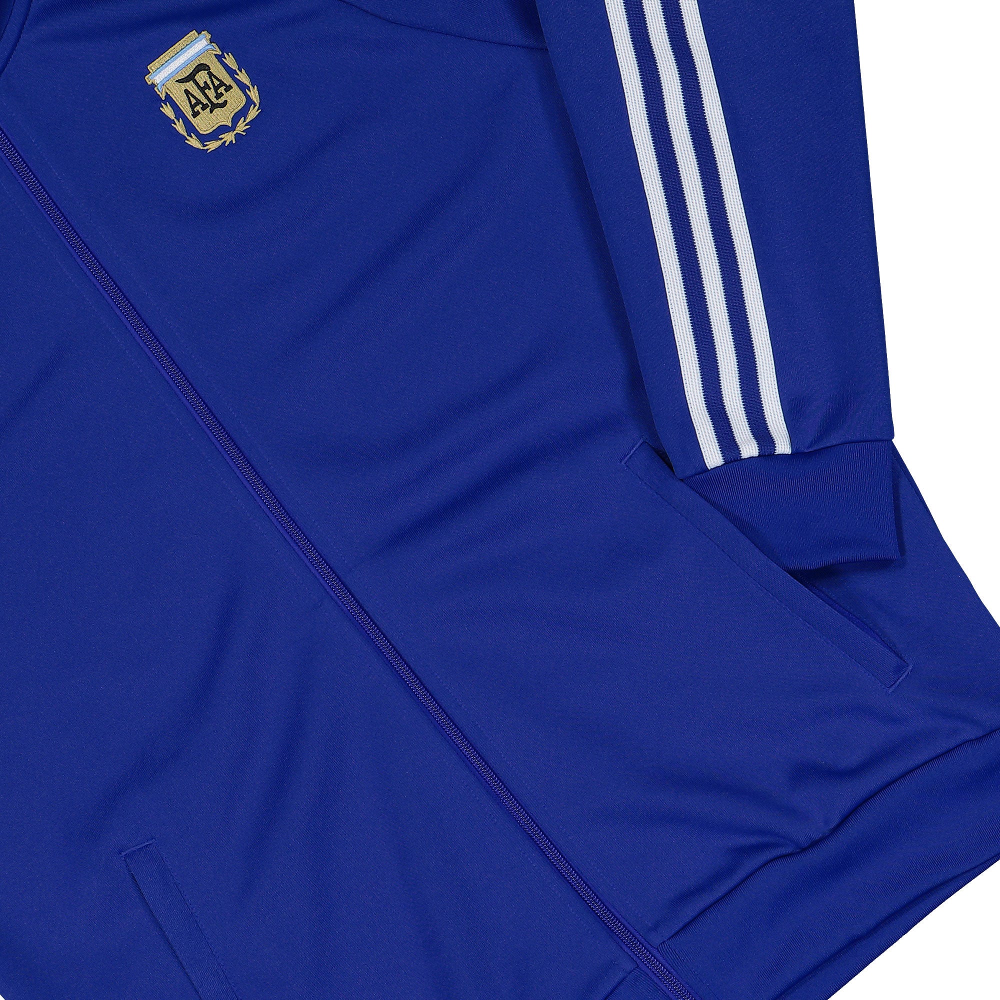 adidas AFA Argentina OG Track Top Lucid Blue Track Jacket JZ6305 Detail View 1 | Overkill
