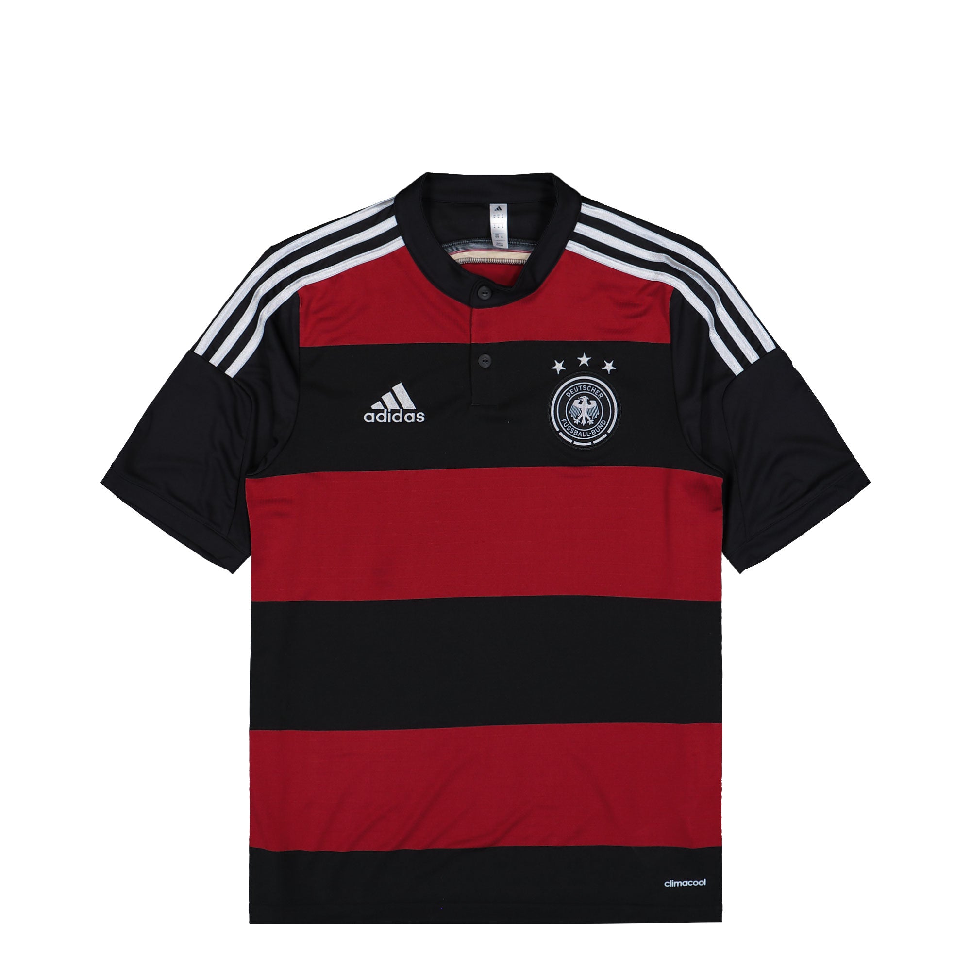 adidas DFB Germany Away Jersey 14 Black / Victory Red T-Shirts JZ6959 | Overkill
