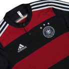 adidas DFB Germany Away Jersey 14 Black / Victory Red T-Shirts JZ6959 Detailfoto | Overkill
