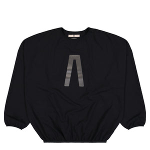 Fear of God Athletics x adidas Crew Black Sweatshirt JZ7376 | Overkill
