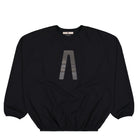 Fear of God Athletics x adidas Crew Black Sweatshirt JZ7376 | Overkill
