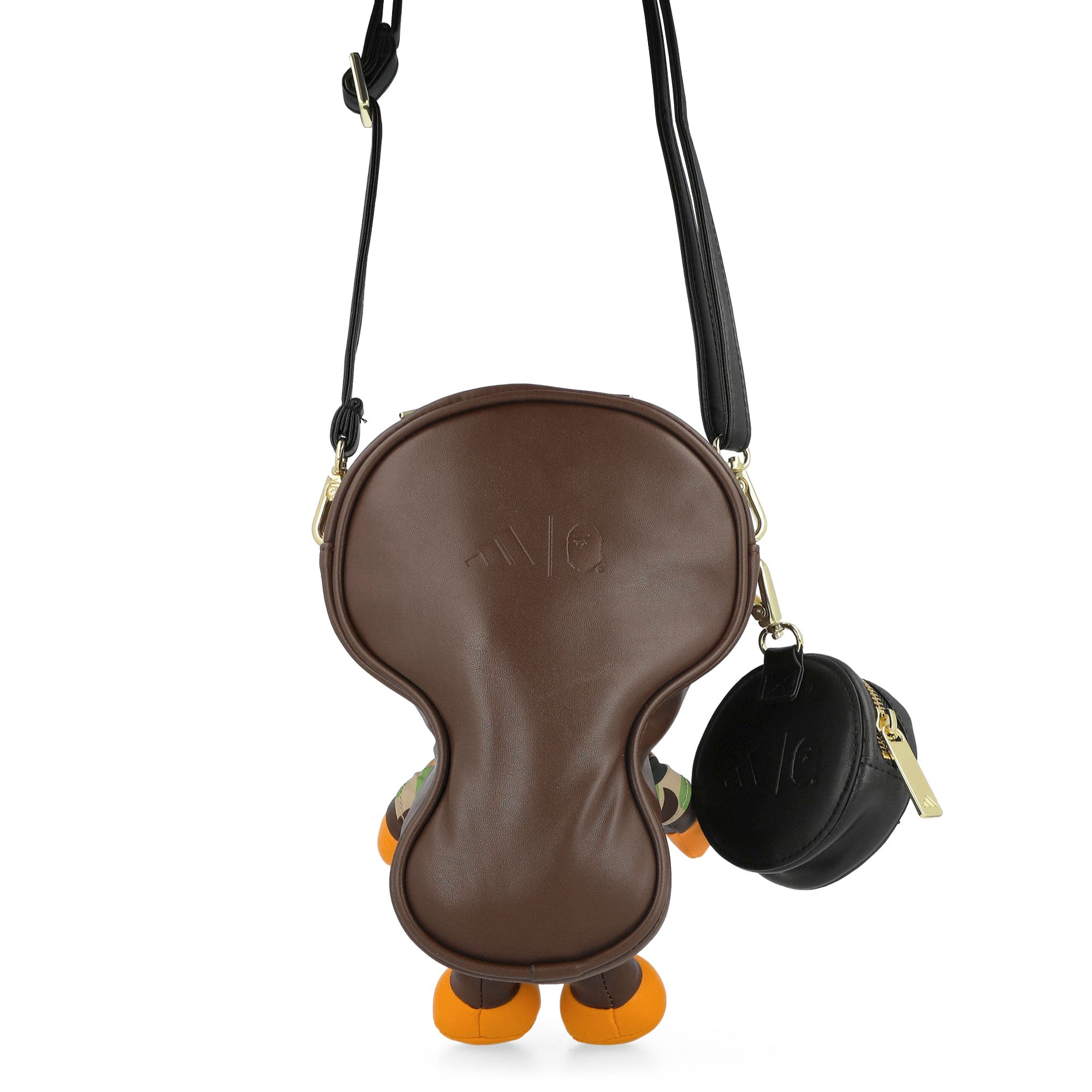 【 BAPE X ADIDAS 】BABY MILO BAG BAPE x adidas Baby Milo Shoulder Bag Brown Men's - FW25 - US