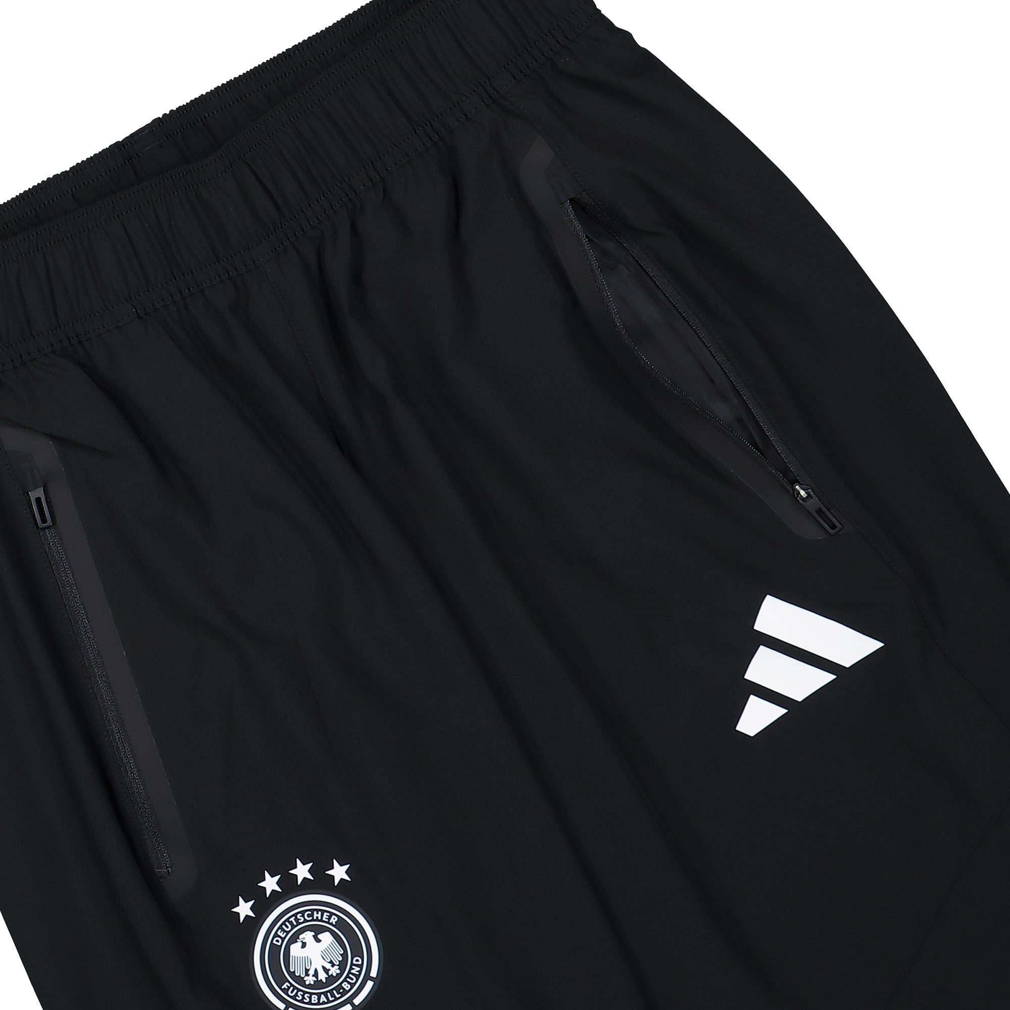 adidas DFB Germany Tiro Travel Pant Black Track Pant JZ9327 Detail View 1 | Overkill
