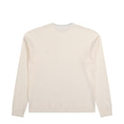 Fred Perry Textured Jumper Ecru Sweatshirt K2318-560 Close-up | Overkill
