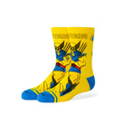 Stance Kids Wolverine Crew Socks Yellow Socks K555C25WOL-YEL | Overkill
