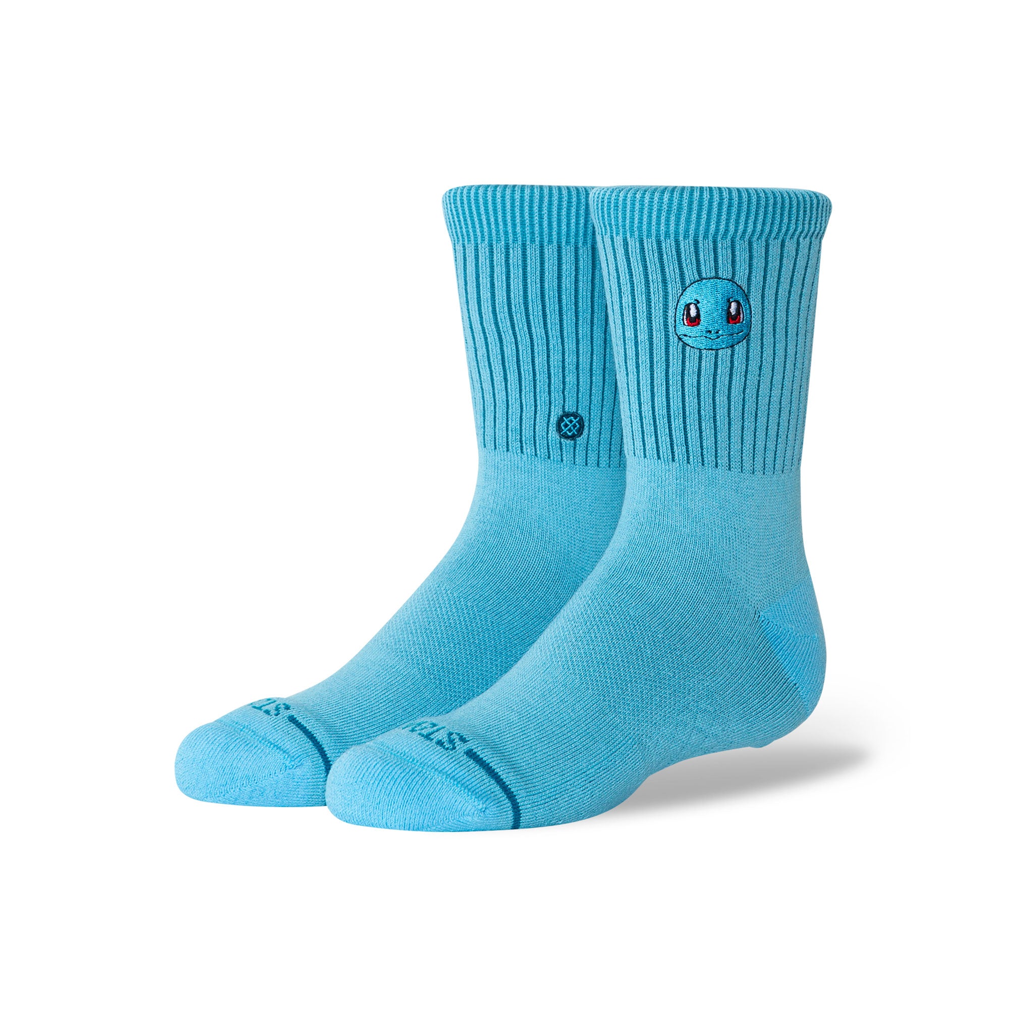 Pokemon x Stance Squirtle Kids Crew Socks Blue Socks K555D25SAN-BLU | Overkill