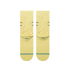 Stance Kids Meowth Coins Crew Socks Gold Socks K555D26MEO-GLD Close-up | Overkill
