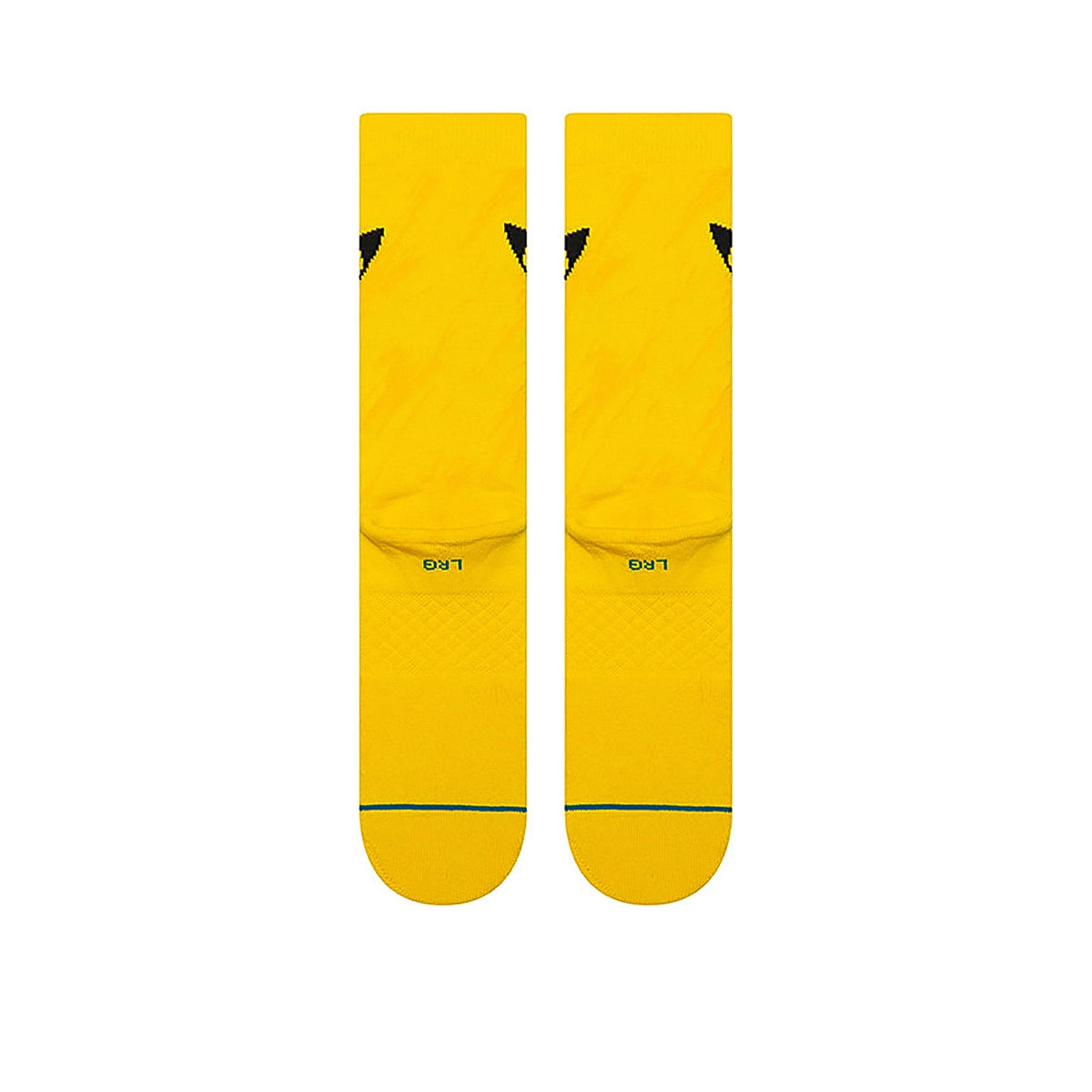 Stance Kids Pikachu Bolt Crew Socks Yellow Socks K555D26PIK-YEL Close-up | Overkill
