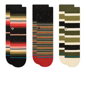 Stance Merry 3 Pack Socks Red Socks K556D23MER-RED | Overkill