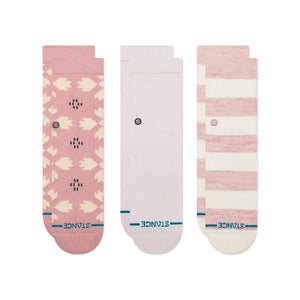 Stance Kids Quinn 3 Pack Socks Multi Socks K556D26QUI-MUL | Overkill
