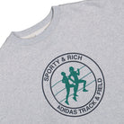 adidas Sweater Light Grey Heather Sweatshirts KA0719 Detailfoto | Overkill
