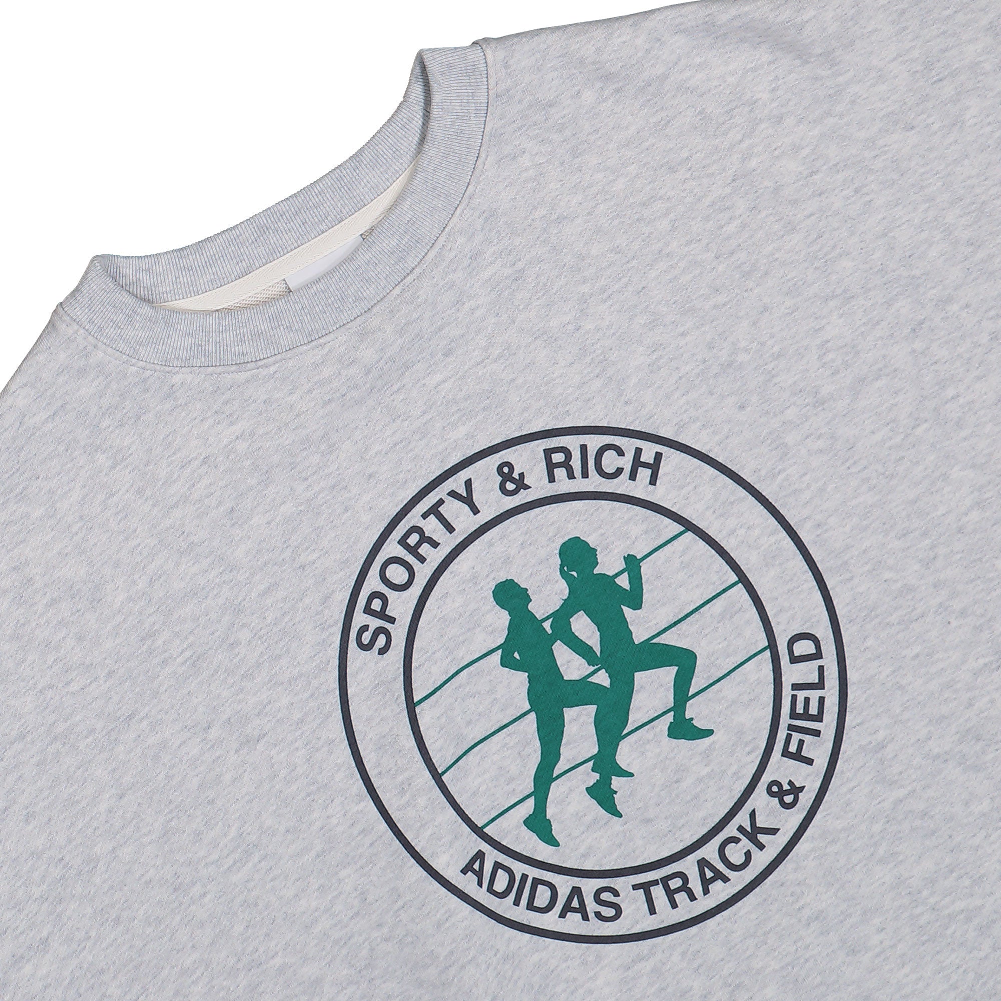 adidas Sweater Light Grey Heather Sweatshirts KA0719 Detailfoto | Overkill
