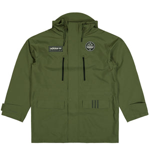 adidas Sunnyhurst Parka SPZL Focus Olive Jacket KA1326 | Overkill
