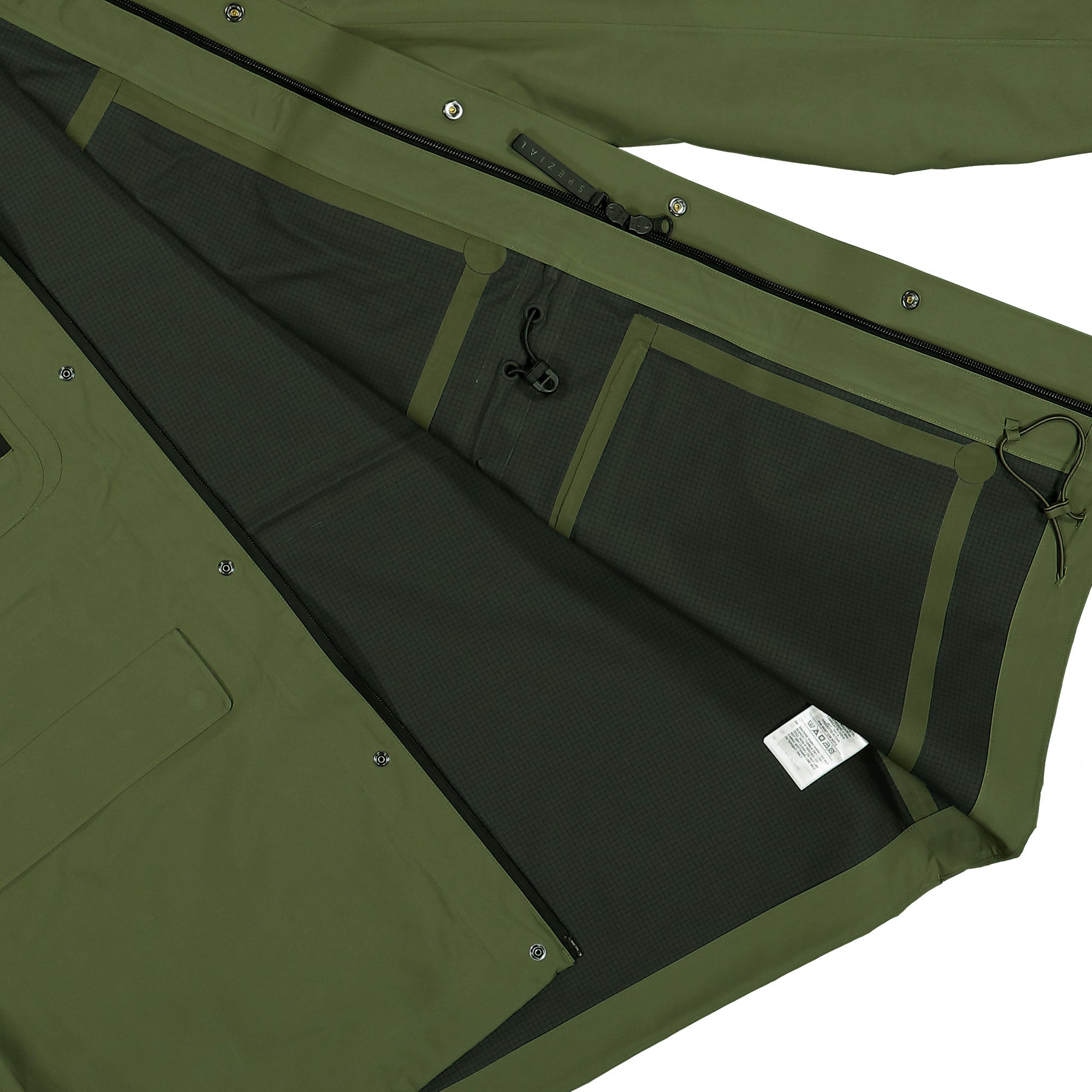 adidas Sunnyhurst Parka SPZL Focus Olive Jacket KA1326 Detail View 3 | Overkill
