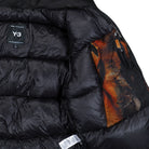 Y-3 M AOP Puffer Jacket Black Puffer Jackets IW7457 Detail View 3 | Overkill