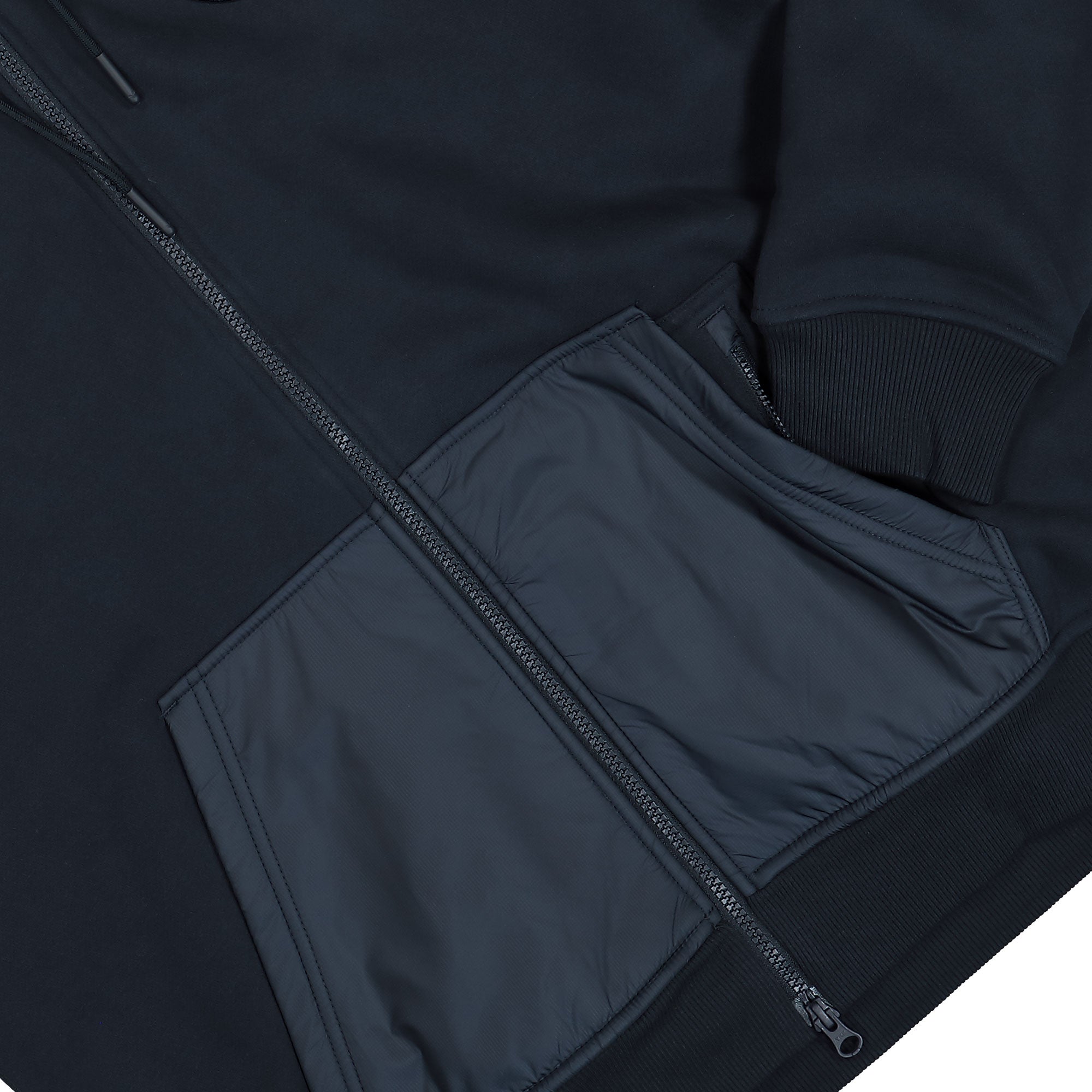 adidas Wilpshire Hoodie SPZL Night Navy Zip Hoodie KA3905 Detail View 1 | Overkill
