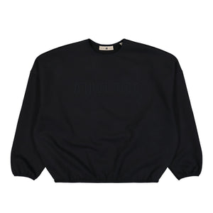 Fear of God Athletics x adidas Crew Black Sweatshirt KA4567 | Overkill

