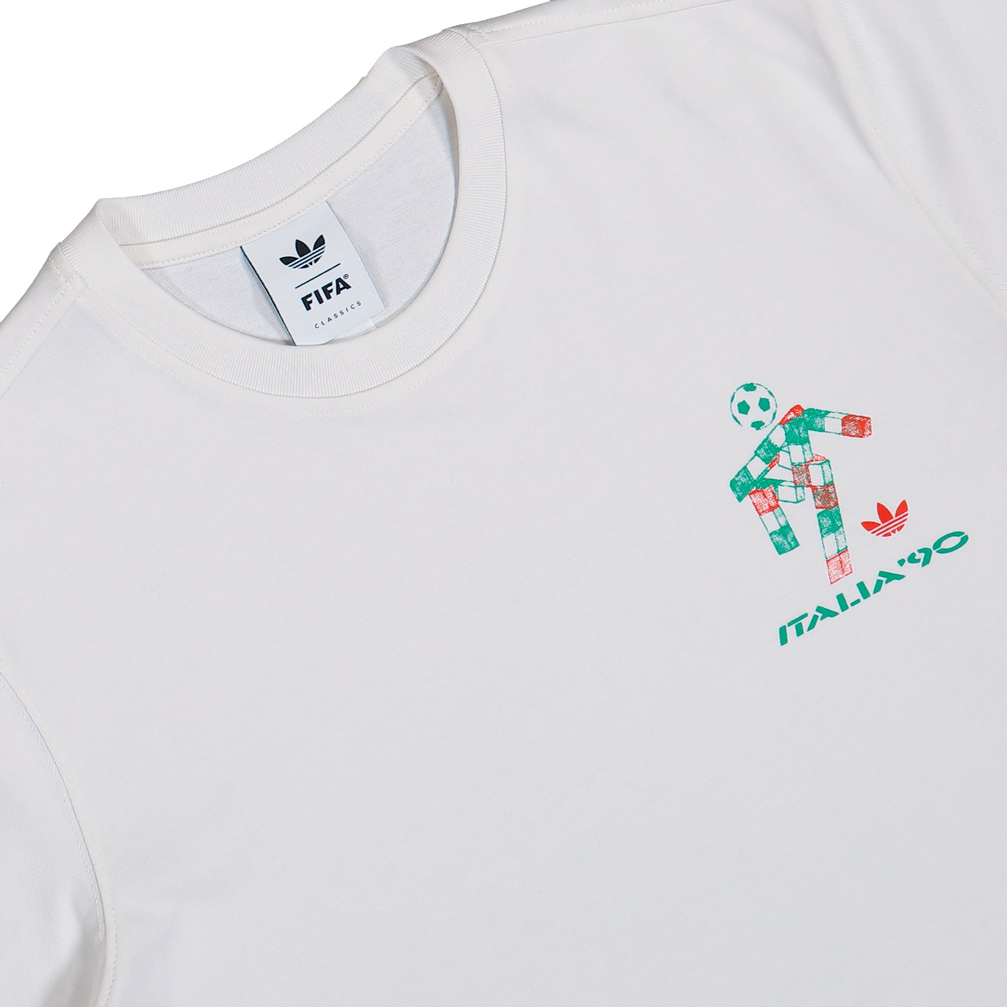 adidas Ciao Mascot Tee Cloud White T-Shirts KB6217 Detailfoto | Overkill