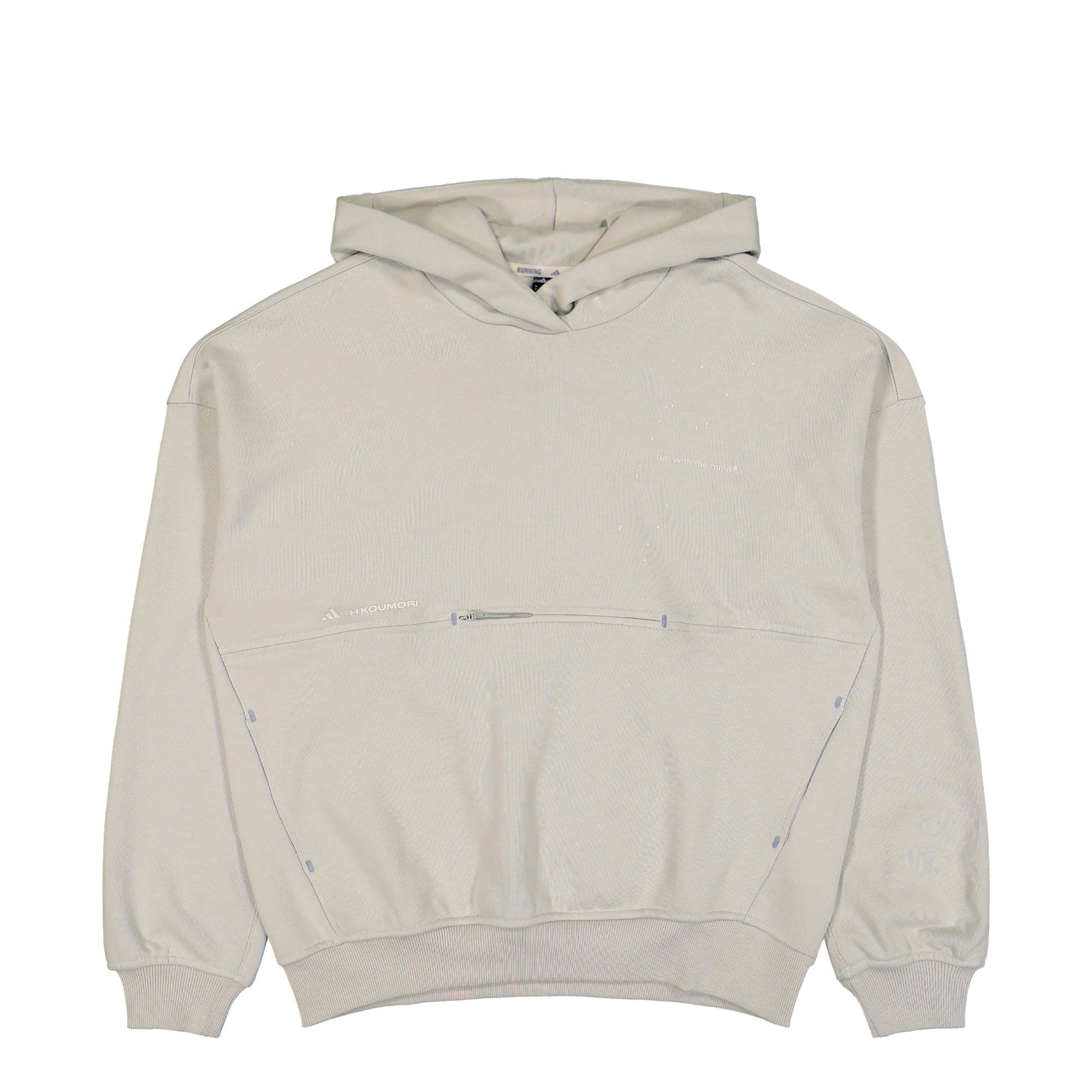 Hermanos Koumori x adidas Adi365 Hoodie Putty Grey Hoodies KB8422 | Overkill
