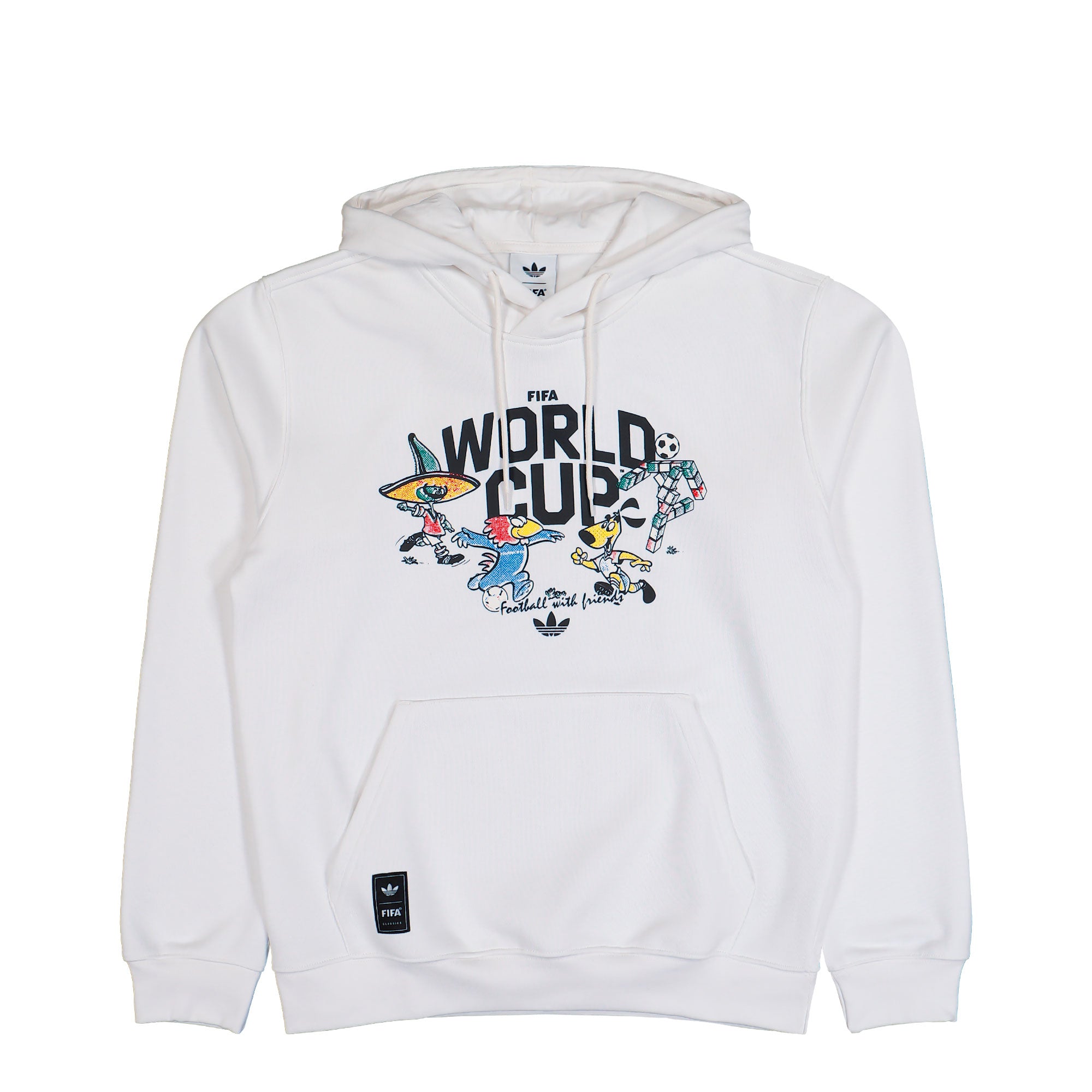 adidas Mascot Hoodie Cloud White Hoodie KB8779 | Overkill
