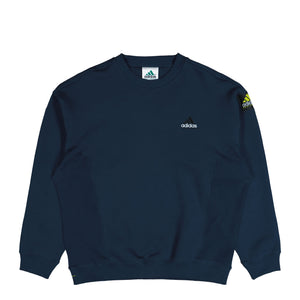 adidas Equipment Rip Crewneck Sweatshirt Night Indigo Sweatshirts KB9323 | Overkill
