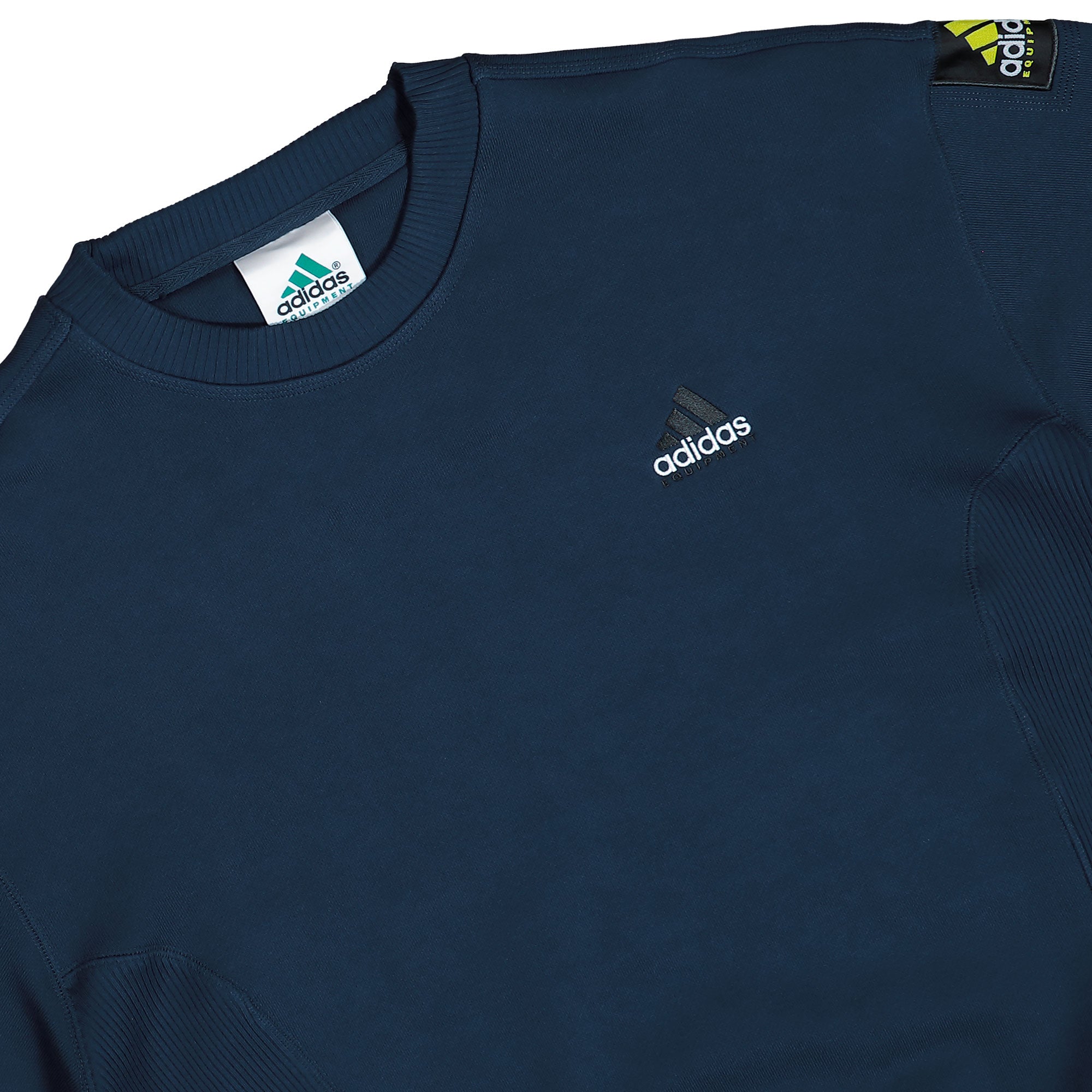 adidas Equipment Rip Crewneck Sweatshirt Night Indigo Sweatshirts KB9323 Detailfoto | Overkill
