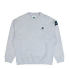 adidas Equipment Rip Crewneck Sweatshirt Light Grey Heather Sweatshirts KB9324 | Overkill
