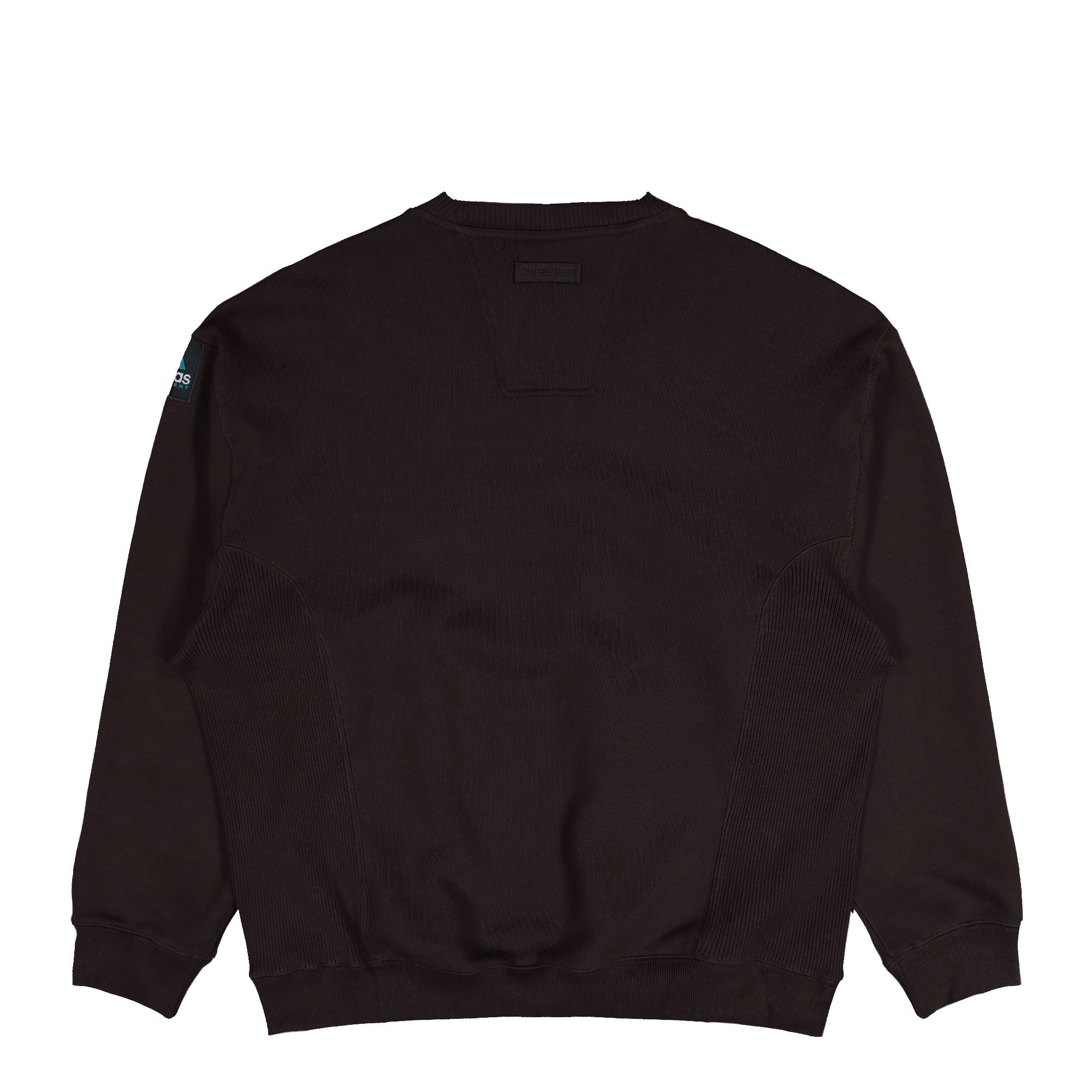 adidas Equipment Rip Crewneck Sweatshirt Aurora Coffee Sweatshirts KB9325 Close-up | Overkill
