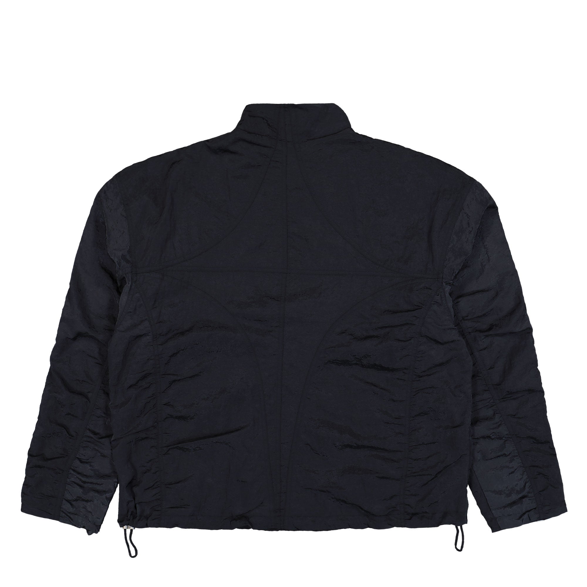 adidas Woven Track Top Black / Silver Metallic Track Jackets KC2200 Close-up | Overkill