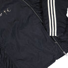 adidas Woven Track Top Black / Silver Metallic Track Jackets KC2200 Detail View 1 | Overkill