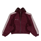 Thug Club x adidas TC TG Sweat Jacket HD Maroon Track Jackets KC2210 | Overkill