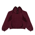 Thug Club x adidas TC TG Sweat Jacket HD Maroon Track Jackets KC2210 Close-up | Overkill